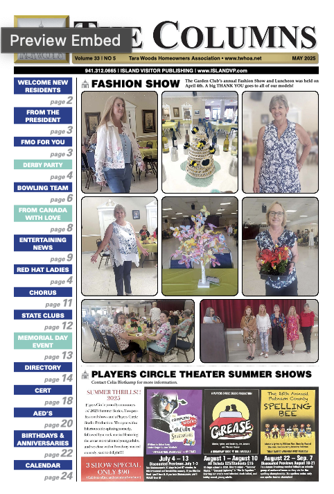 The Columns - May 2025